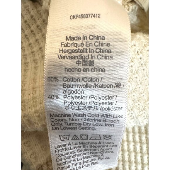 2/$30 Madewell Small Womens Waffle Knit Pullover Sweater - Picture 14 of 15